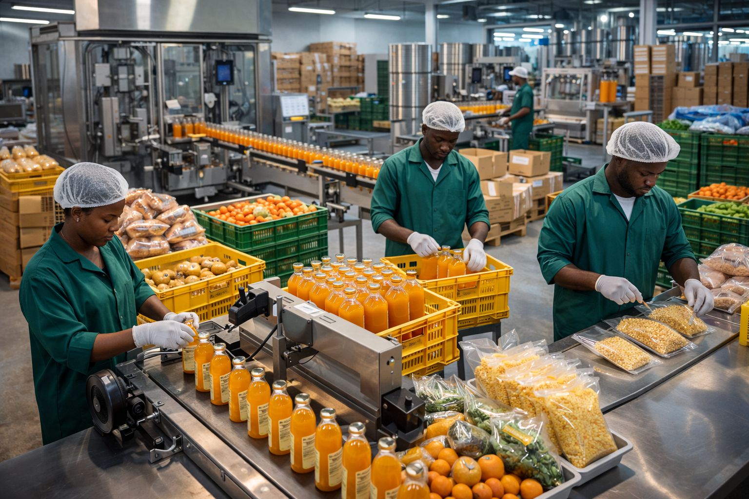 Conditionnement et commercialisation des produits agroalimentaires