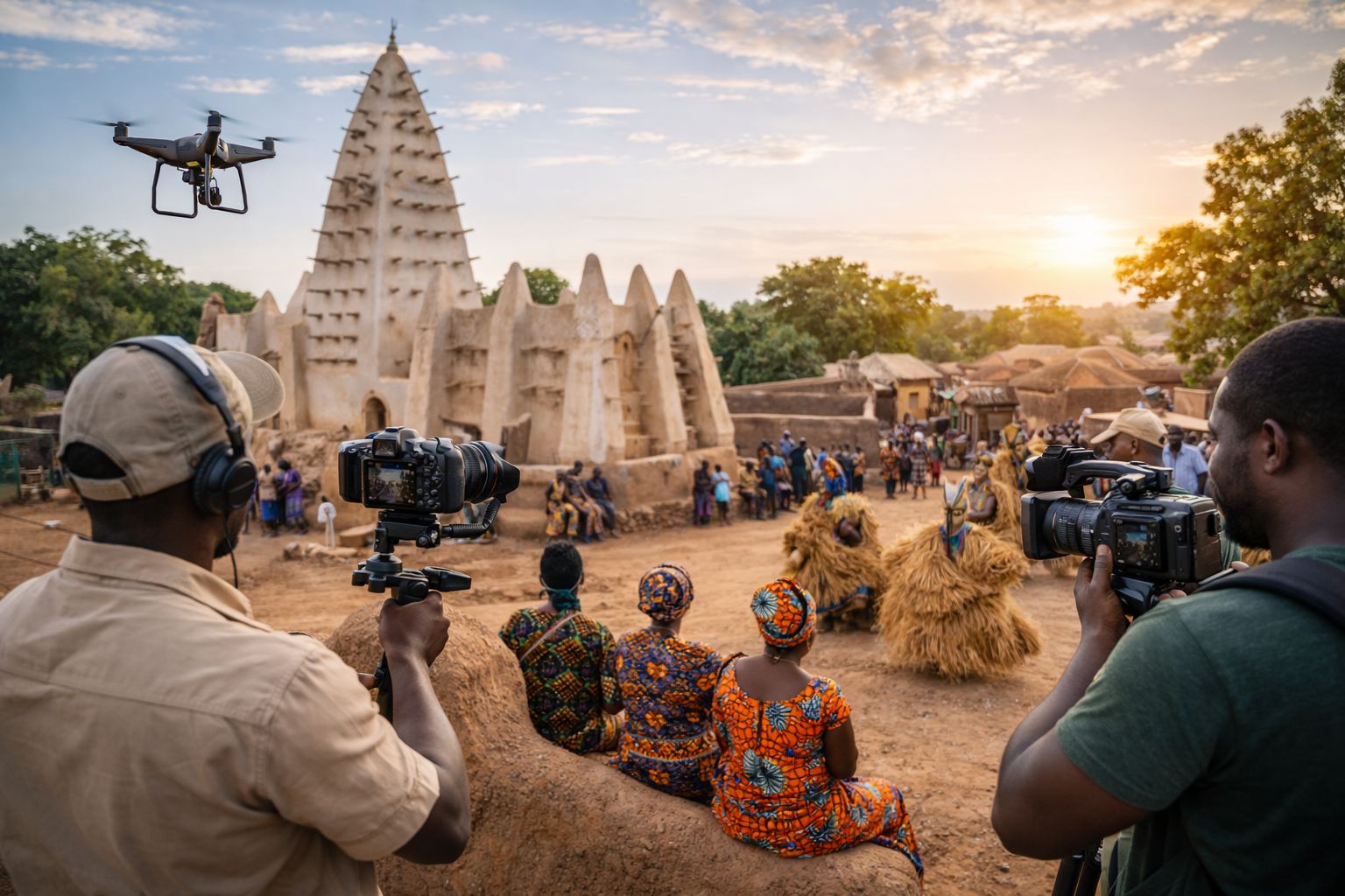 Documentation et mise en valeur audiovisuelle des sites touristiques
